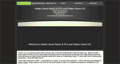 Desktop Screenshot of hiddenhaven.com